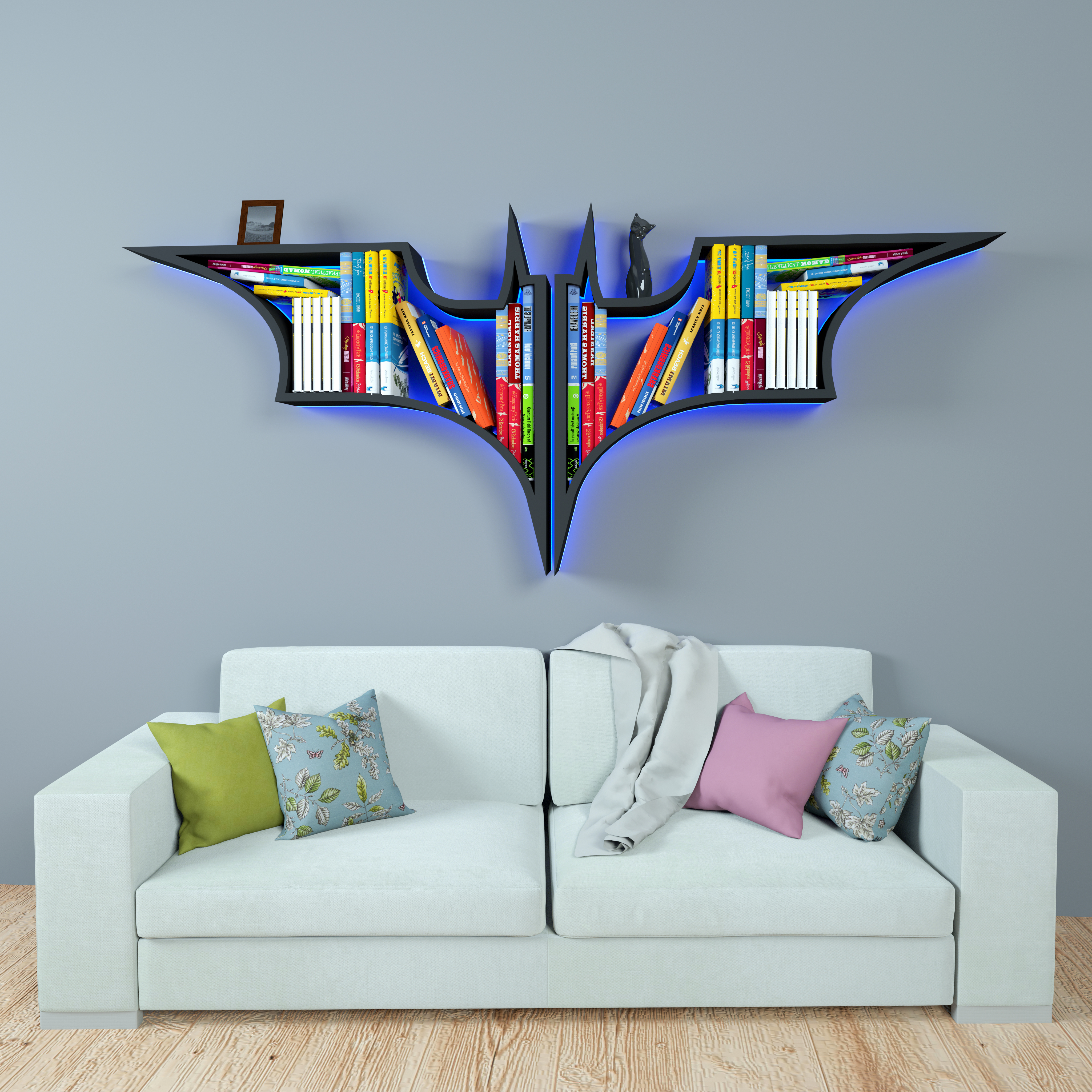 Batman bookshelf shop